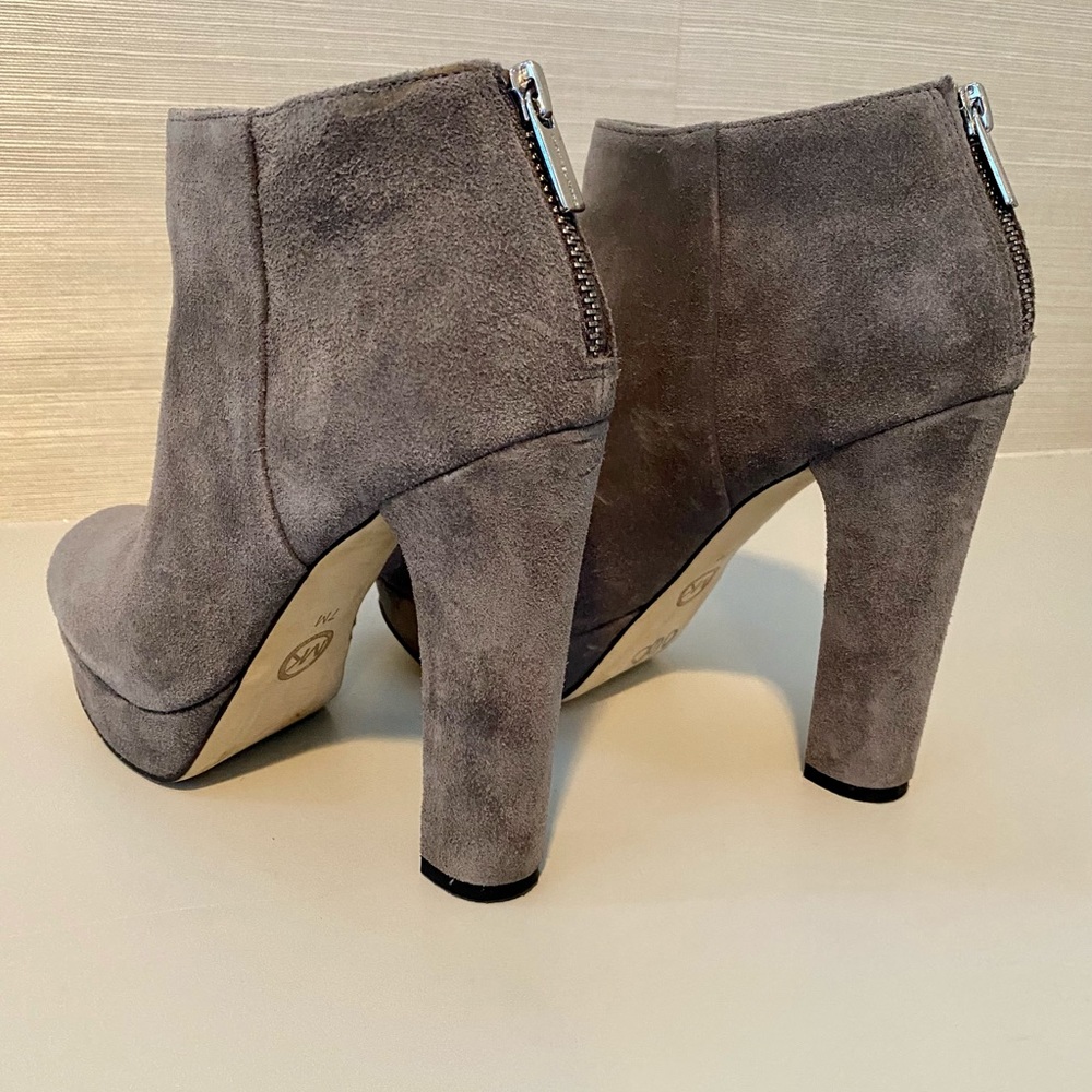 Michael Kors suede booties